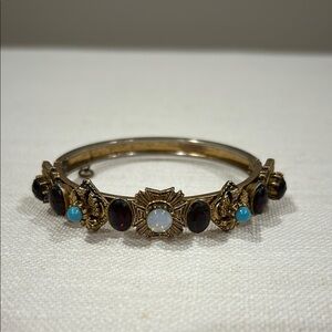Vintage Florenza Multi Jeweled Bangel